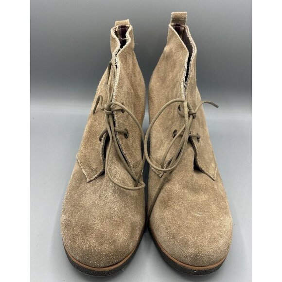 Sperry Harlow Suede Leather Chukka Wedge‎ Ankle Boots Womens 11 M - Picture 2 of 8
